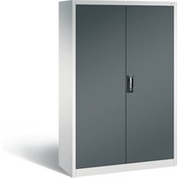 C+P Werkzeugschrank Acurado, H1950xB1200xT500mm, Front Anthrazitgrau, Korpus Lichtgrau (8931-302) von C + P Möbelsysteme