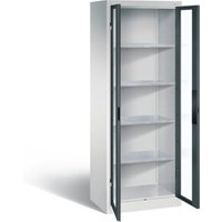 C+P Werkzeugschrank Acurado, H1950xB700xT500mm, Front Anthrazitgrau, Korpus Lichtgrau (8911-055) von C + P Möbelsysteme