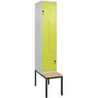 C+P Z-Spind Classic PLUS, Bank, 2 Fächer, 2120x400x815mm, 7035/0024 Verschluss Sicherheits-Drehriegel Sitzbanktyp untergebaut Material Sitzfläche Buche-Hartholz C+P Z-Spind Classic PLUS, Bank, 2 Fächer, 2120x400x815mm, 7035/0024 Verschluss Sicherheits-Drehriegel Sitzbanktyp untergebaut Material Sitzfläche Buche-Hartholz von C + P Möbelsysteme