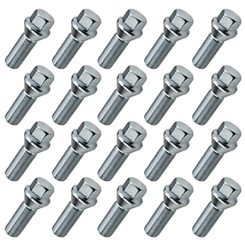 20x Radschrauben Radbolzen M15x1,25 35mm Kegelbund Kegel SW17 Längenauswahl für GLE GLS ab 2018 von C CARBONADO