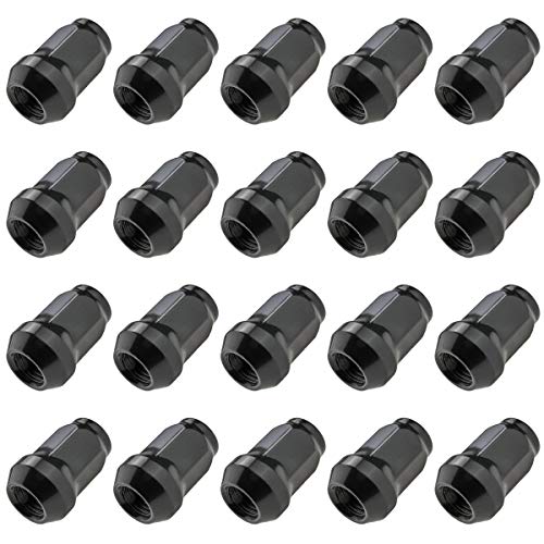 C CARBONADO 20x Radmuttern M12x1,5 Geschlossen Rad Mutter für Stahlfelgen Alufelgen Schwarz Chrom SW17 C CARBONADO 20x Radmuttern M12x1,5 Geschlossen Rad Mutter für Stahlfelgen Alufelgen Schwarz Chrom SW17 von C CARBONADO
