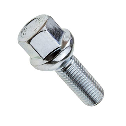 Radschraube M12x1,5 24mm Kugelbund Radbolzen Längenauswahl Kompatibel mit Skoda Volkswagen Mercedes Radschraube M12x1,5 24mm Kugelbund Radbolzen Längenauswahl Kompatibel mit Skoda Volkswagen Mercedes von C CARBONADO