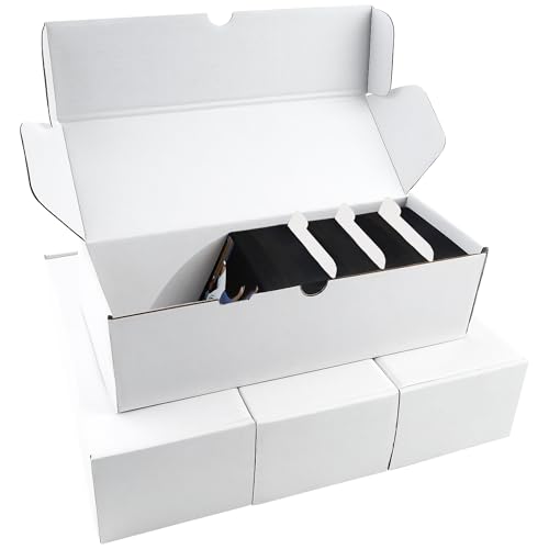 C CRYSTAL LEMON Sammelkarten Aufbewahrungsbox, 4 Stück, Karten Aufbewahrungsbox für Baseball, Sportkartenaufbewahrung, Bulk Trading Card Box, Karton Aufbewahrungsbox C CRYSTAL LEMON Sammelkarten Aufbewahrungsbox, 4 Stück, Karten Aufbewahrungsbox für Baseball, Sportkartenaufbewahrung, Bulk Trading Card Box, Karton Aufbewahrungsbox von C CRYSTAL LEMON