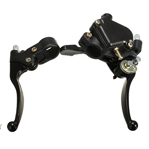 C-FUNN Thumb Throttle Twin Brake Lever 22mm 7/8inch for Mini Moto Quad Pit Bike ATV von C-FUNN