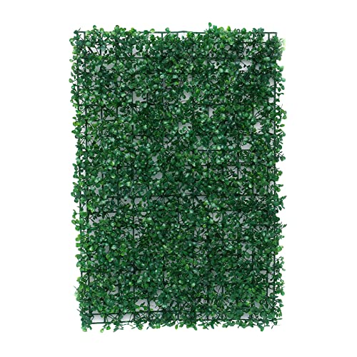 C-Juzarl 12 Stück Künstliche Pflanzenwand Sichtschutz Wandbegrünung Balkon Gartenzaun, auch für Innenwände geeignet, Efeu 60 x 40 cm von C-Juzarl