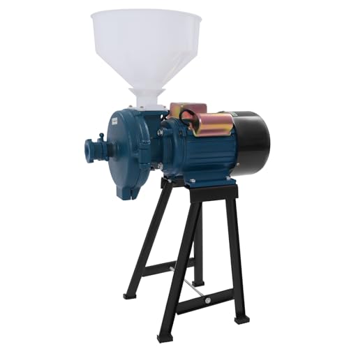C-Juzarl 2200W Elektrisch Getreidemühle Kornmühle Schrotmühle Elektrischemühle Zerkleinerer Futter Elektrische Getreidemühle, für Familien und Gewerbliche von C-Juzarl