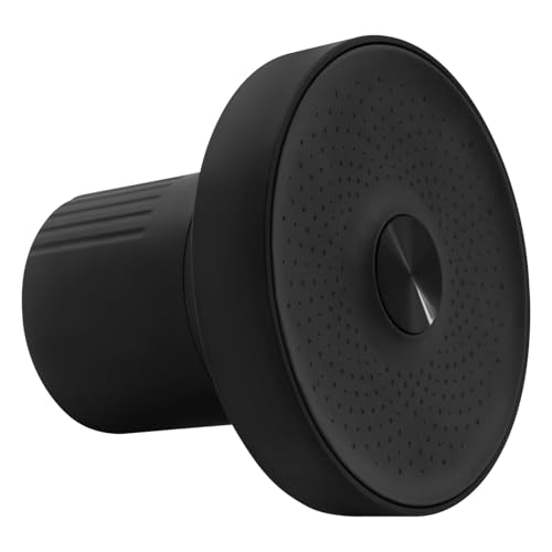 C-Juzarl Duschkopf mit Duschfiltersystem, Hochdruck-Duschkopf, Duschfilterkopf für gesünderes Haar und gesündere Haut (Schwarz) von C-Juzarl