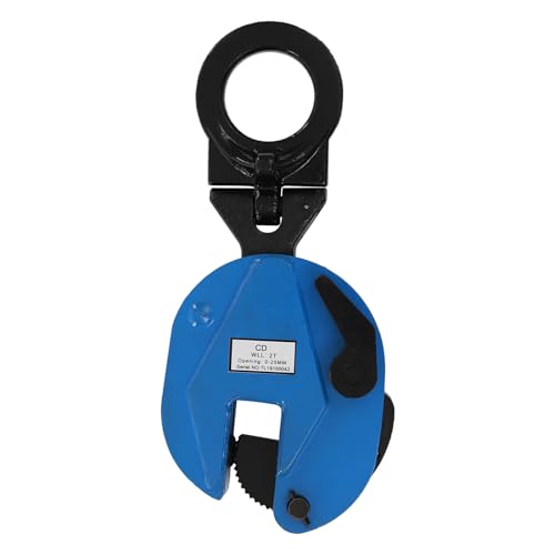 C-Juzarl Hebeklemme 2T Blechklemme Vertikalblechgreifer Blechgreifer Greifbereich 0-25mm Kran Klemmezum Hebeklemmen zum Anheben und Transportieren von C-Juzarl