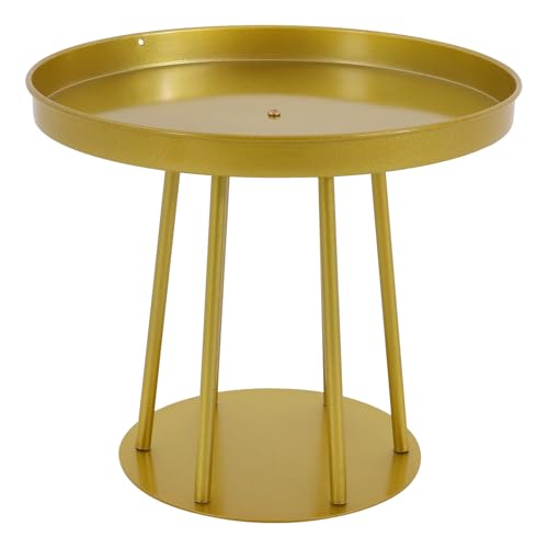 C-Juzarl Kleine Vasen für Tischdeko, 10 Stück Tischdeko Gold Vasen für Mittelstücke Hochzeit Dekoration von Partys, Wohnzimmern und Balkonen Dekoration (30 * 25cm, 6 Ständer) von C-Juzarl