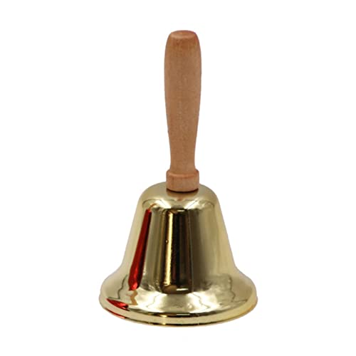 C-LARSS Weihnachten Handbell Dekorative Festival Klingel Bell Weihnachtsfeier Service Glocke Golden von C-LARSS