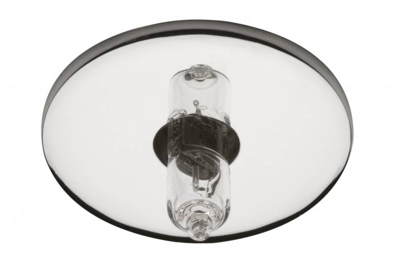 10er Set - G4 / 10 W Halogen Sternenhimmel 40 mm Chrom (inkl. Trafo) von C-Light GmbH / TopLux