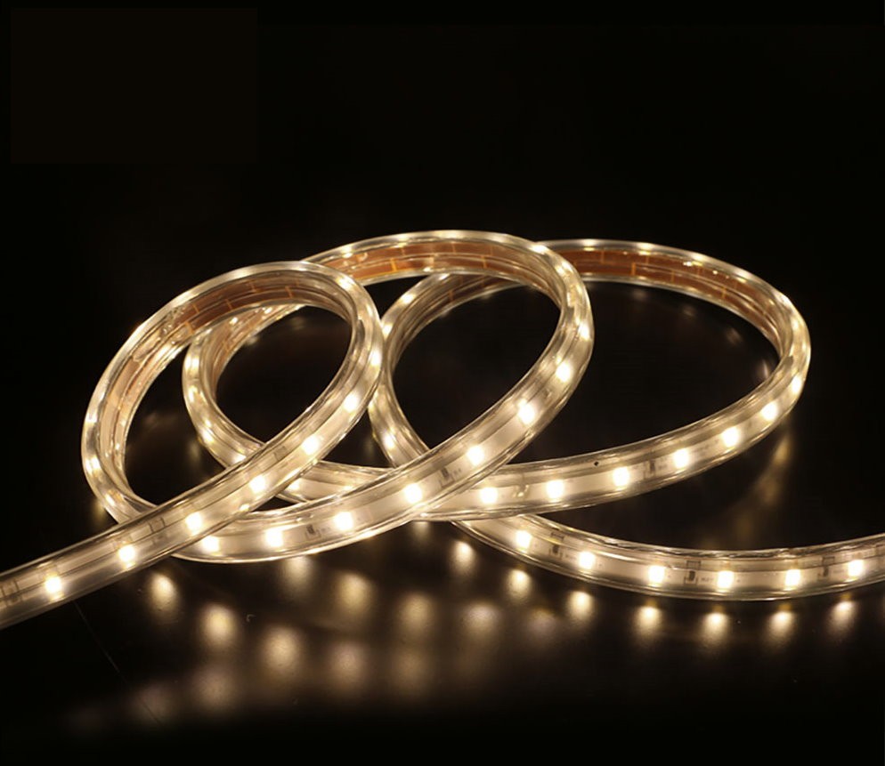 1 m LED Licht Leiste 230V IP44 60 SMD LEDs warm weiß von C-Light GmbH