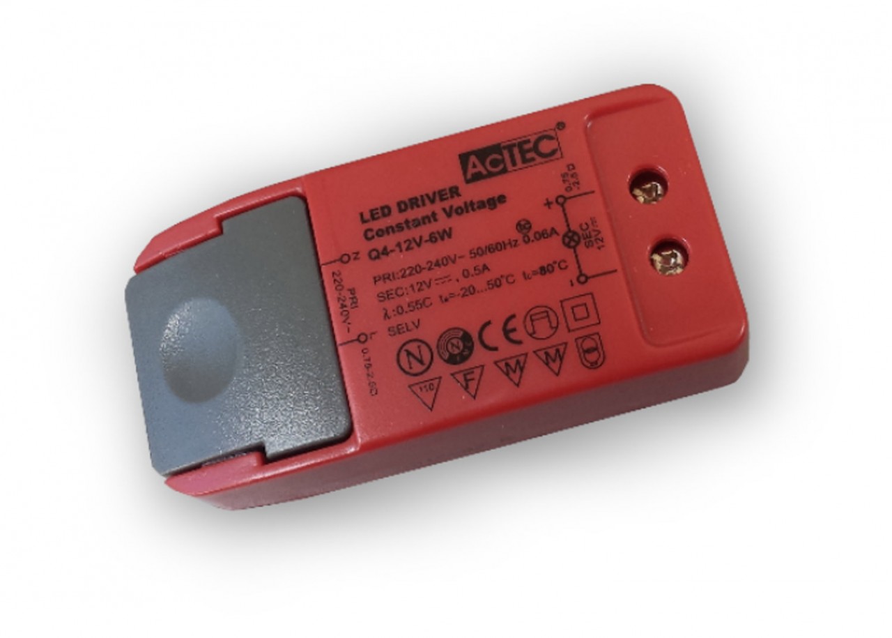 12 V Mini LED Trafo AcTEC - 6 W 12 V Mini LED Trafo AcTEC - 6 W von C-Light GmbH