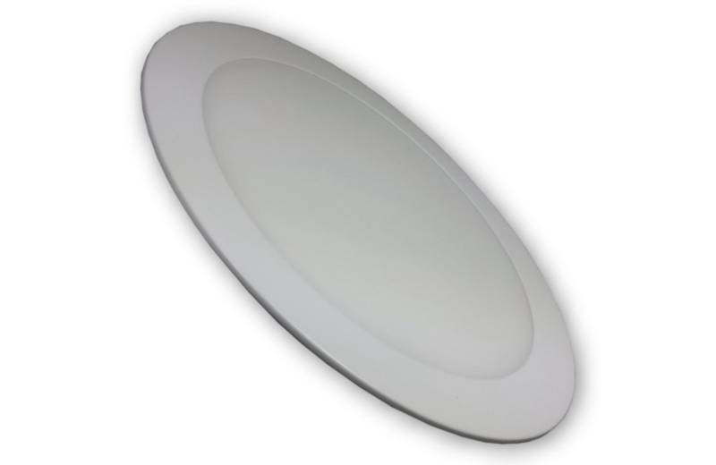 18 W - LED Panel Einbaulampe 230 V rund - weiss von C-Light GmbH