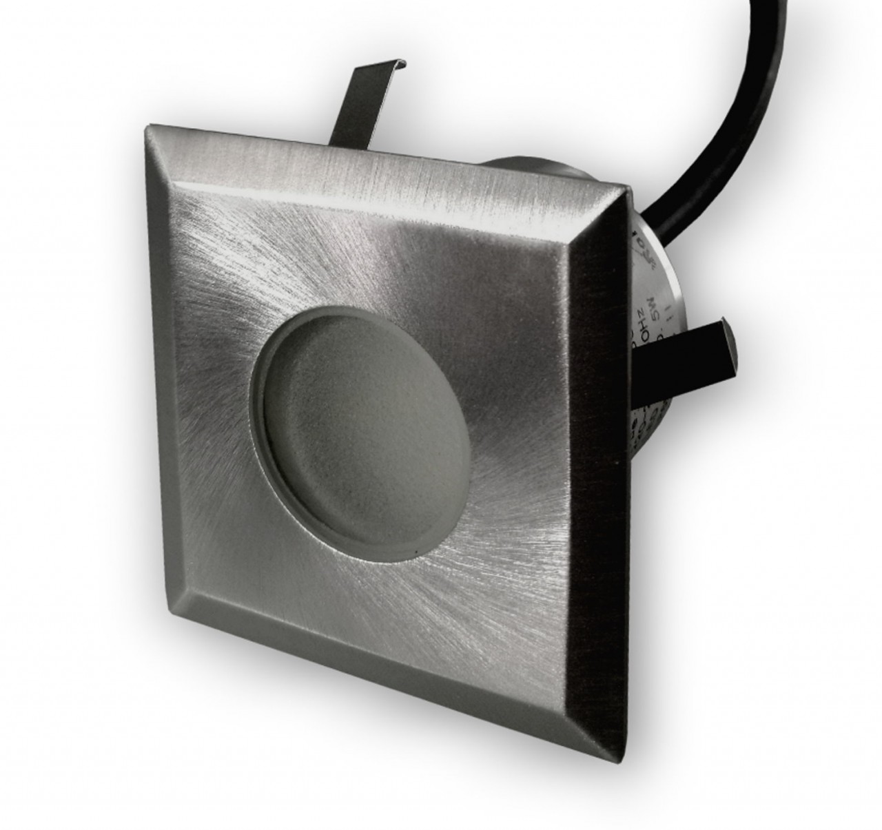 230 V LED Terrassen Spot Eckig 2 Watt 60 mm warmweiss von C-Light GmbH
