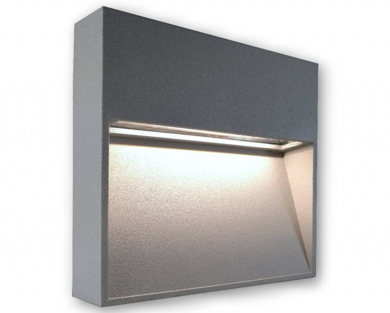 230 V LED Treppen Aufbauleuchte 4188 square - neutralweiss von C-Light GmbH