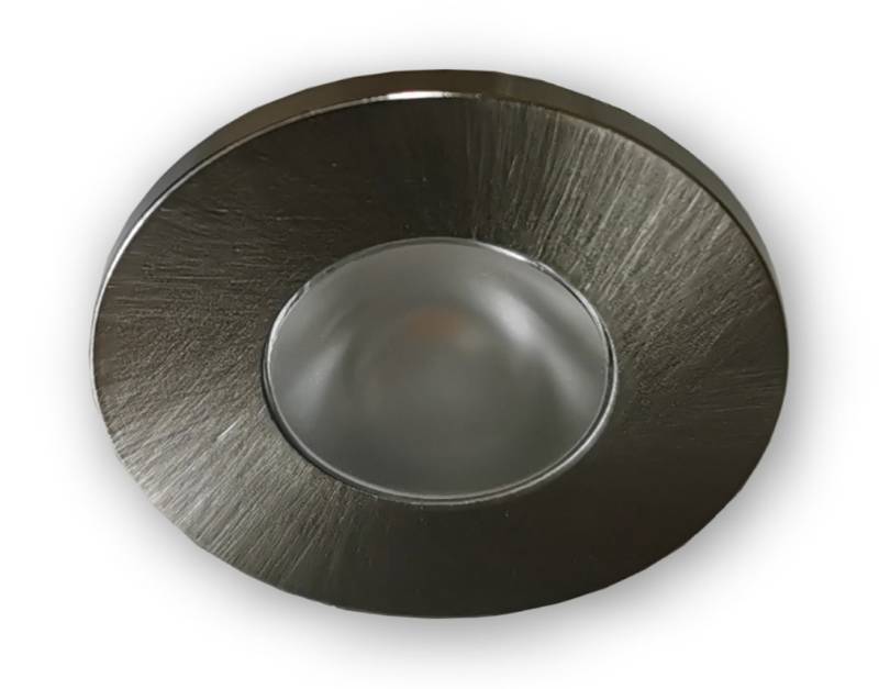 230V Mini LED 10er Stern Spot Set - Kompakt 3W alu gebürstet von C-Light GmbH