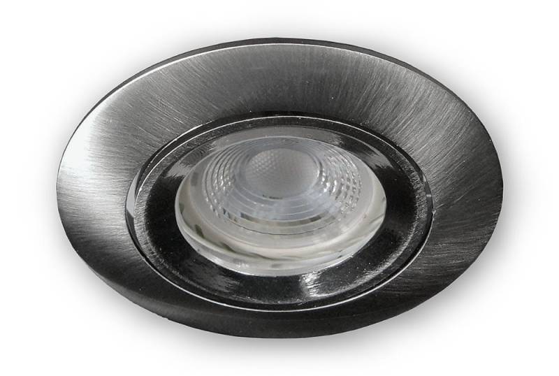 3er LED Set 230 V - 7,5 W (PA-TLW) DIMMBAR - Strahler 902 alu gebürstet von C-Light GmbH
