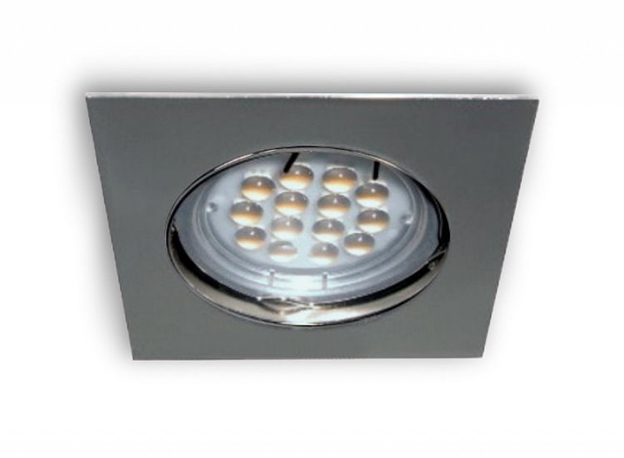 3er LED Square Set 3,5 W High Lumen 230 V / GU10 chrom 3er LED Square Set 3,5 W High Lumen 230 V / GU10 chrom von C-Light GmbH