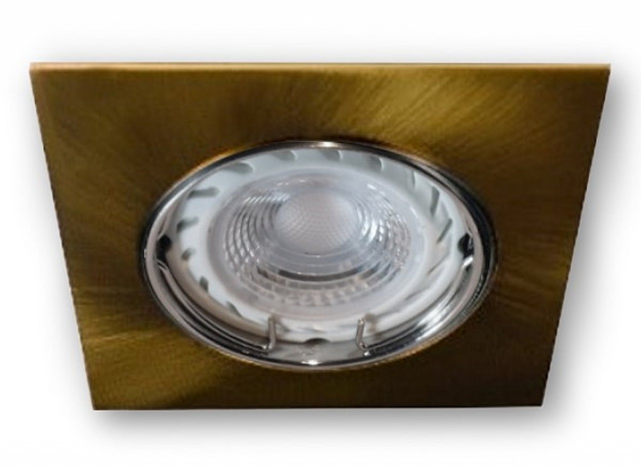 3er SET - 5,5 W LED (PA-TLW) GU10 Spots 0210 messing von C-Light GmbH