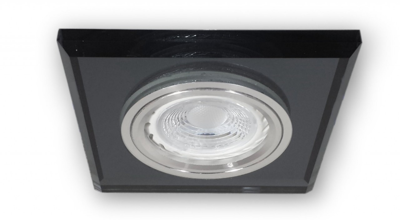 5 x 5,5W LED Glas Spot 71BK Set 12V warmweiss von C-Light GmbH