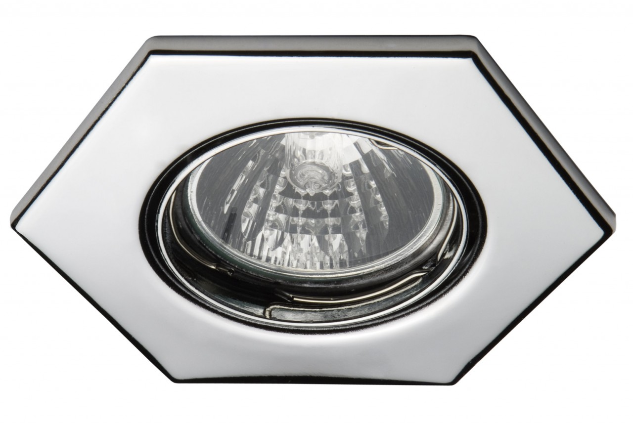 6-Eck Halogen Einbaustrahler Spot 12 V Chrom 6-Eck Halogen Einbaustrahler Spot 12 V Chrom von C-Light GmbH