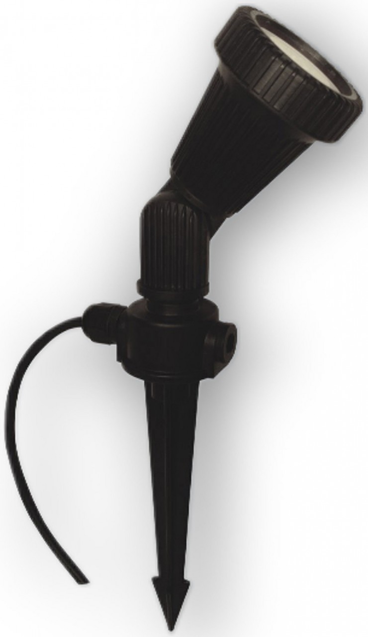7,5 W (PA-WW) dimmbare - 230 V GU10 LED Gartenleuchte mit Erdspiess von C-Light GmbH