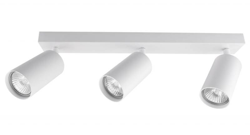 Aufbau Spot 3-flammig GU10 693 weiss von C-Light GmbH