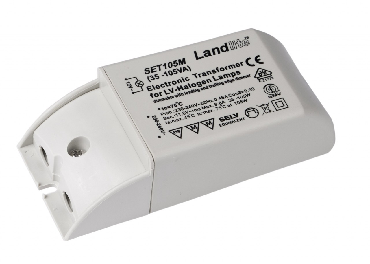 Elektronischer Halogen Mouse Trafo 105 VA - 12 V von C-Light GmbH