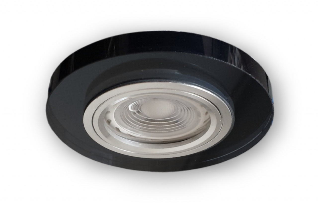 Flacher 230V LED Glas Spot S1370BK GU10-Modul 4,5W neutralweiss Flacher 230V LED Glas Spot S1370BK GU10-Modul 4,5W neutralweiss von C-Light GmbH