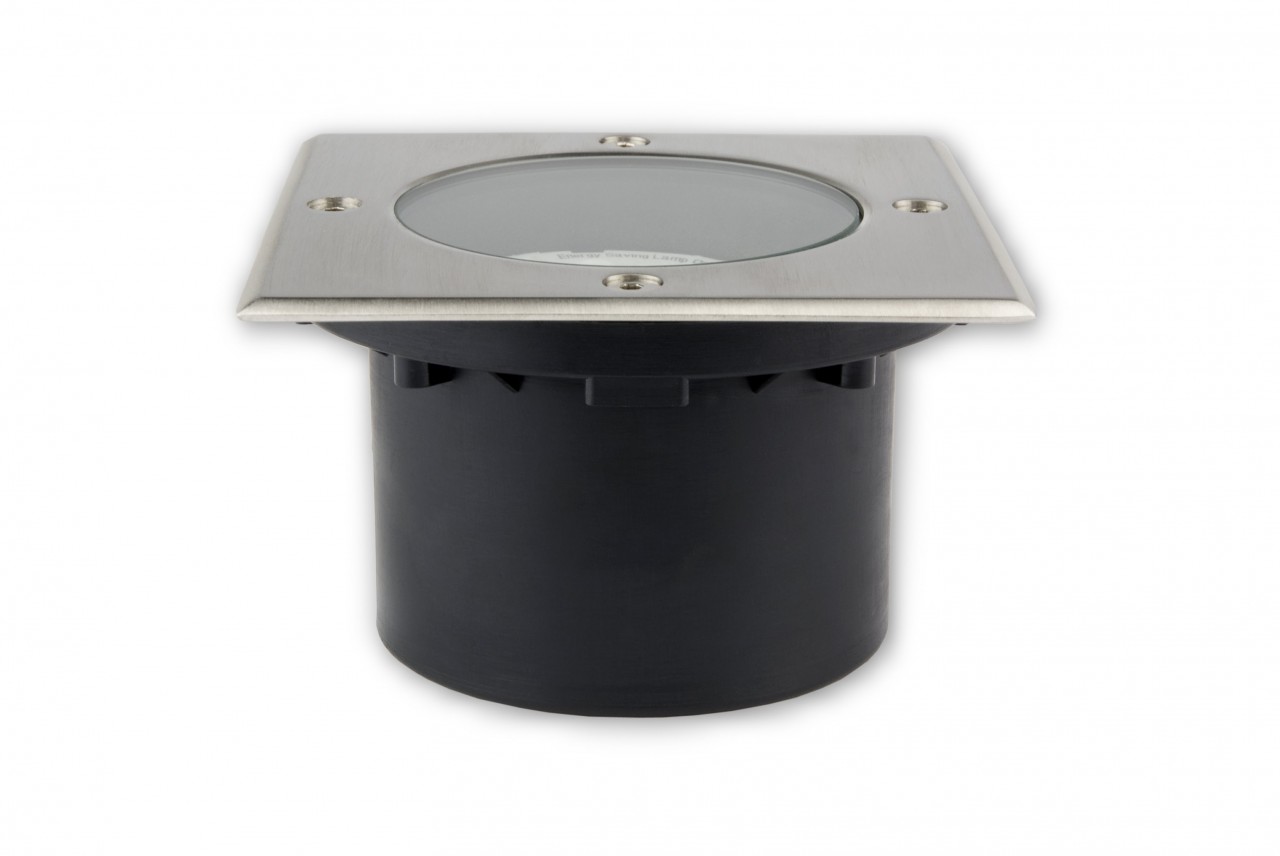 IP65 Bodenleuchte 230 V Eckig - 7 W dimmbar GX53 LED - TLW von C-Light GmbH