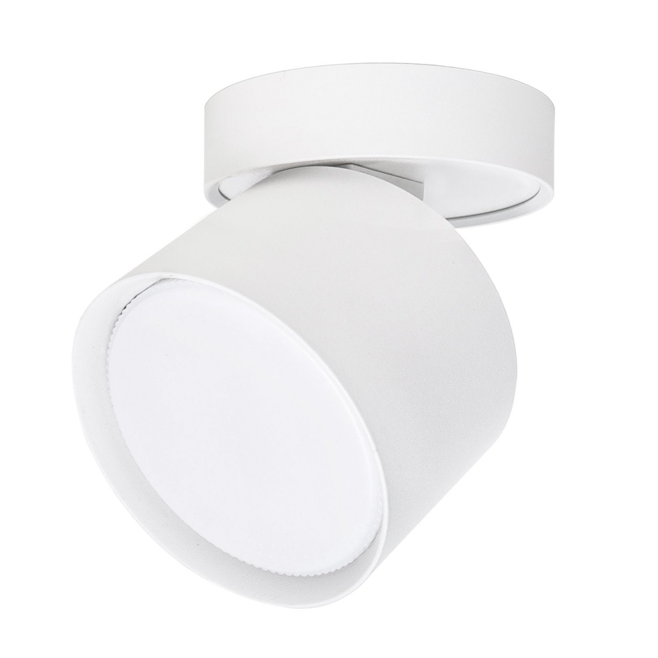 LED Aubauleuchte GX53 230V Weiss matt drehbar und schwenkbar 8,5 W LED Aubauleuchte GX53 230V Weiss matt drehbar und schwenkbar 8,5 W von C-Light GmbH