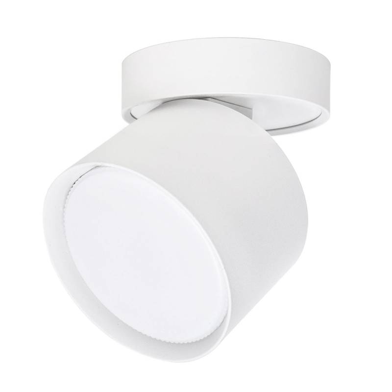 LED Aubauleuchte GX53 230V Weiss matt drehbar und schwenkbar 8,5 W von C-Light GmbH