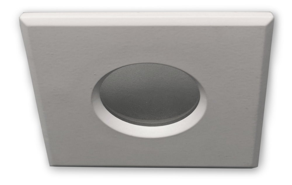 LED Bad Strahler 3er-Set 12V Eckig weiss - 3 W warmweiss von C-Light GmbH
