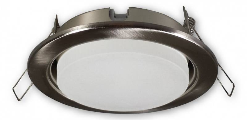 LED Einbaustrahler GX53 Dimmbar 230 V alu gebürstet - 7 W neutralweiss von C-Light GmbH