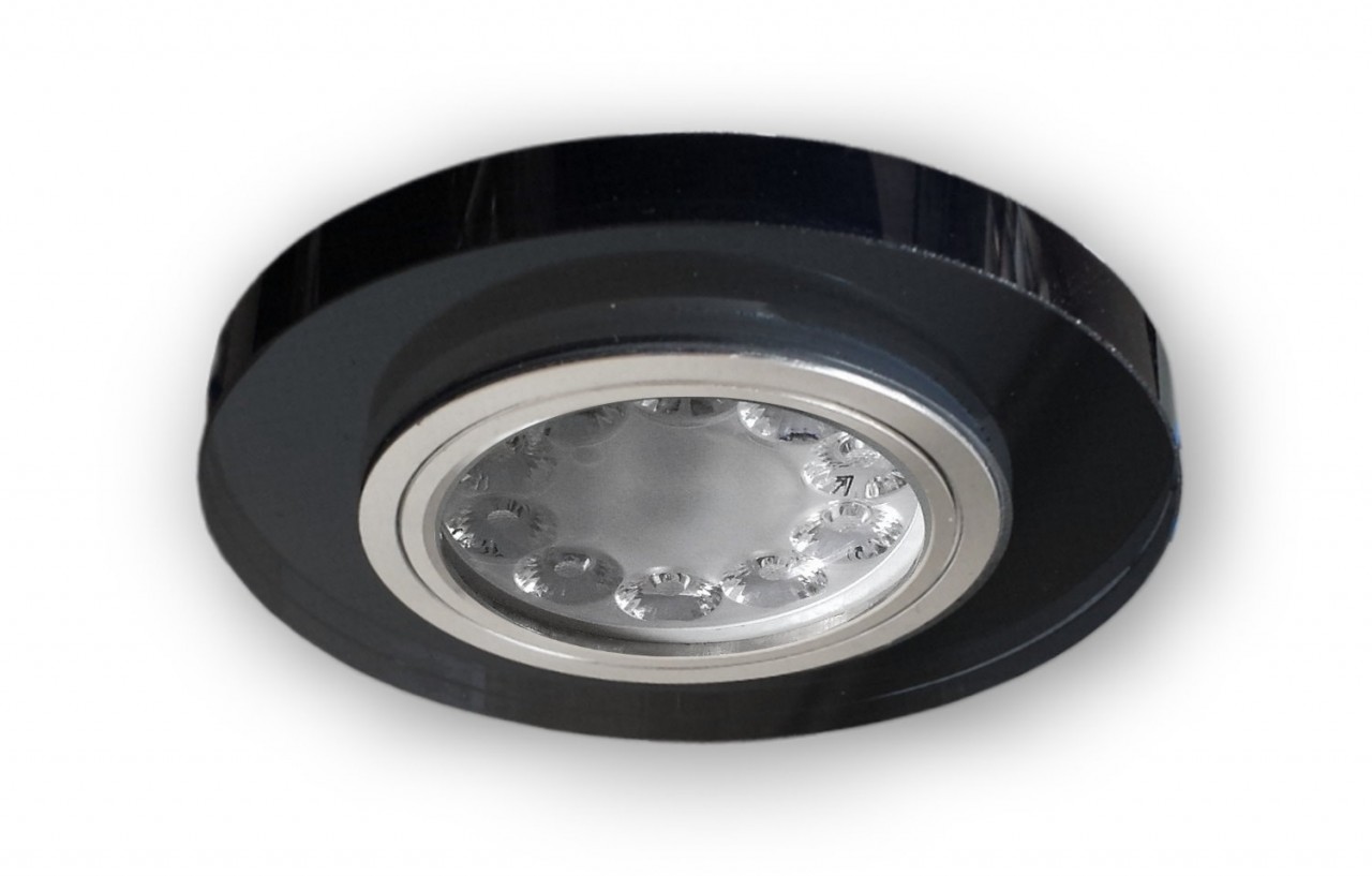 LED Glas Strahler CCT GU10 dimmbar S1370BK 5,5W 230V von C-Light GmbH