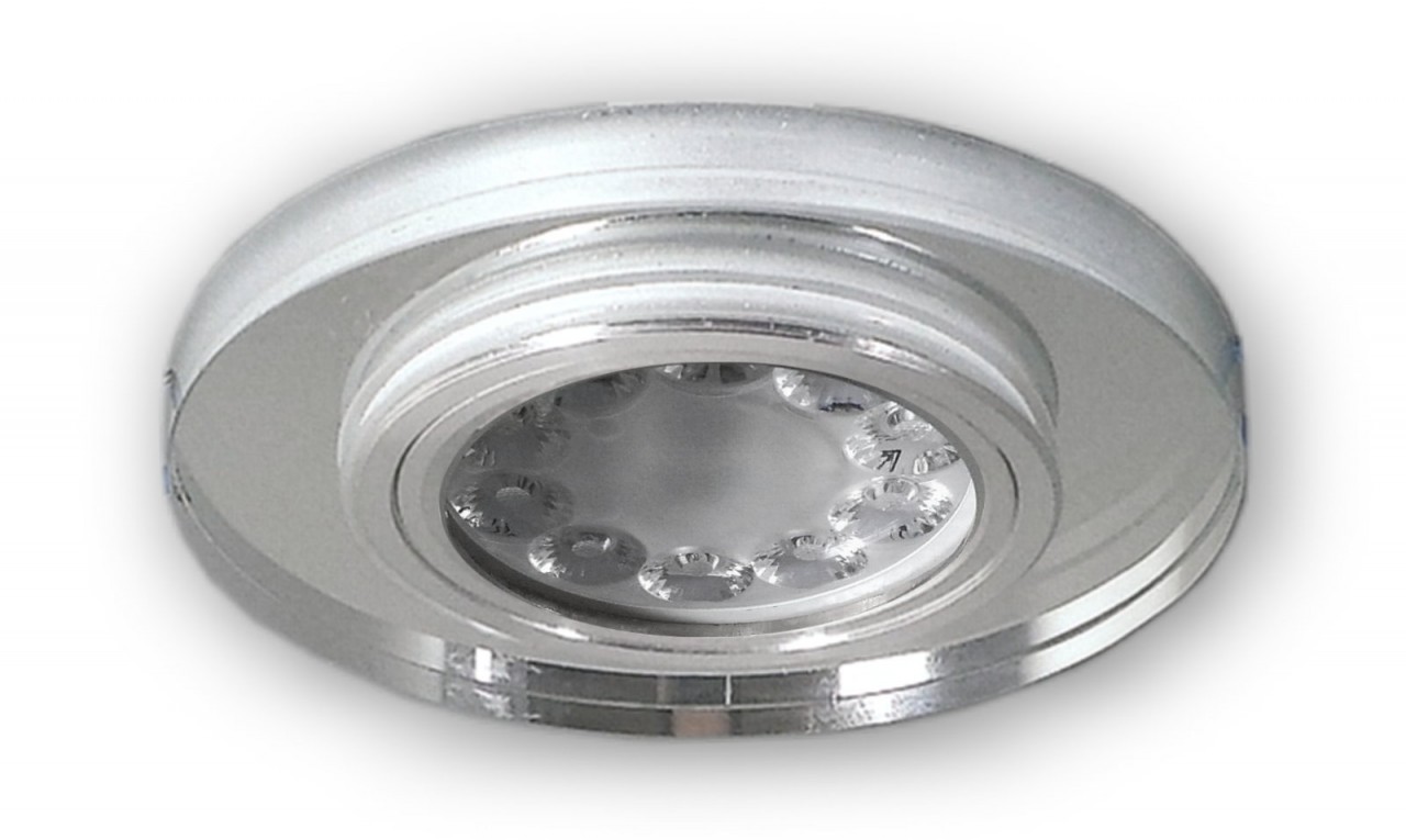 LED Glas Strahler CCT GU10 dimmbar S1370WH 5,5W 230V von C-Light GmbH