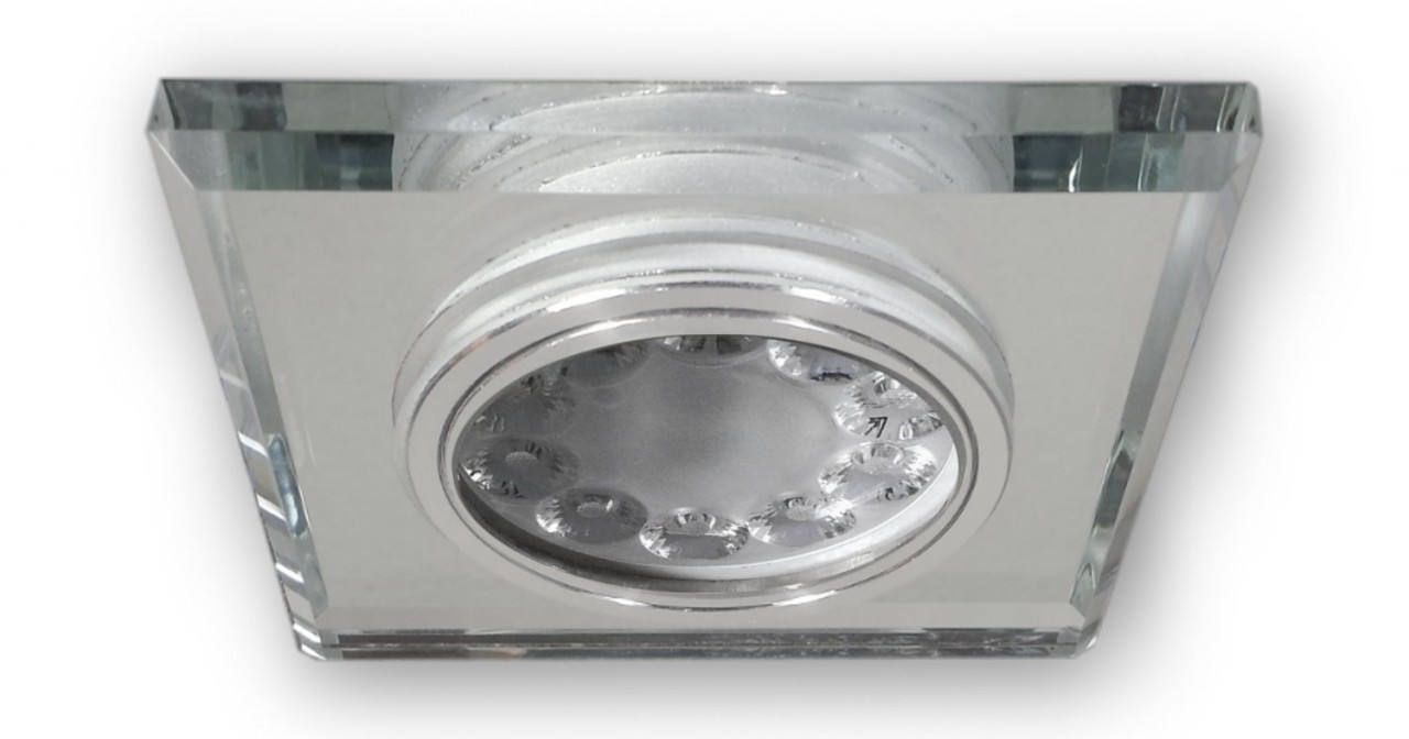 LED Glas Strahler CCT GU10 dimmbar S1371WH 5,5W 230V von C-Light GmbH