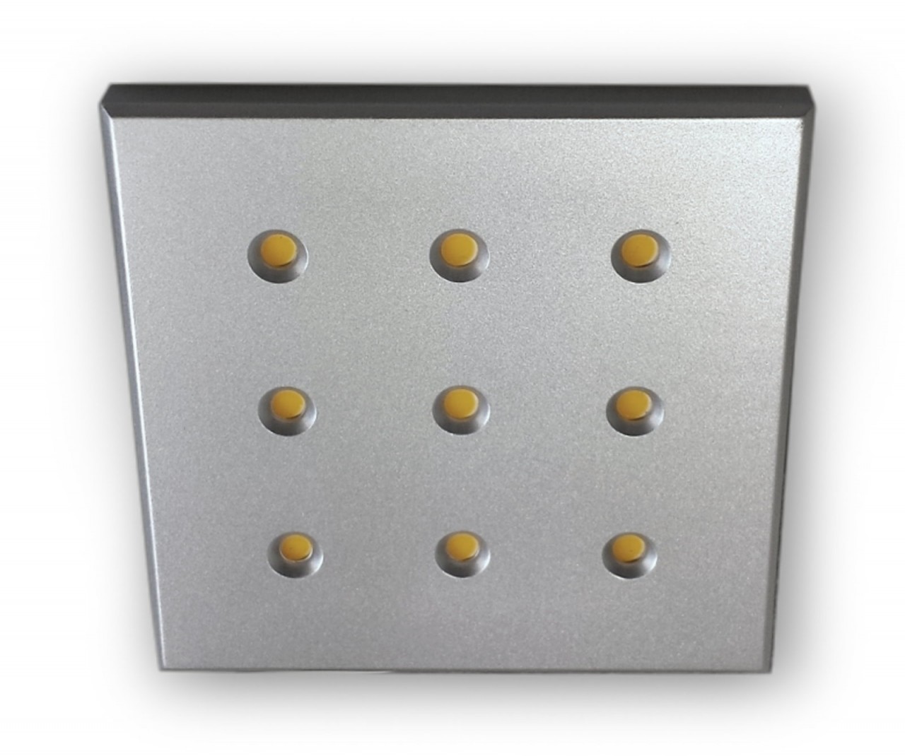 LED Möbelleuchten Set 12 V S68H5 eckig - 5 x 2,2 W warmweiss von C-Light GmbH