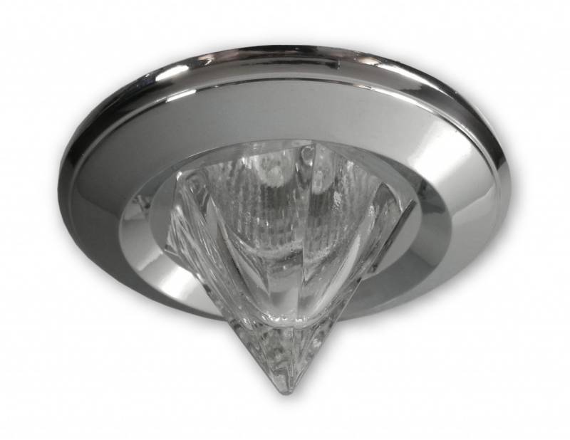 LED Spot Set Pyramide chrom glänzend 12V - 3 x 3W warm weiß von C-Light GmbH