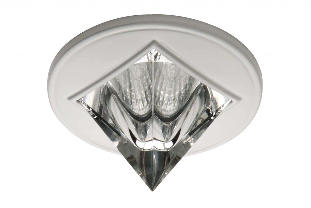 Pyramiden Einbauleuchte 12 V weiss von C-Light GmbH
