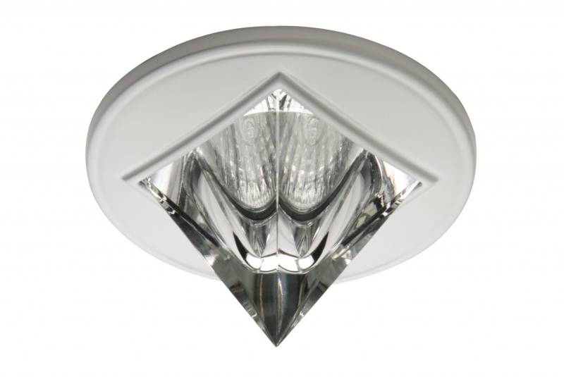 Pyramiden Einbauleuchte 12 V weiss von C-Light GmbH