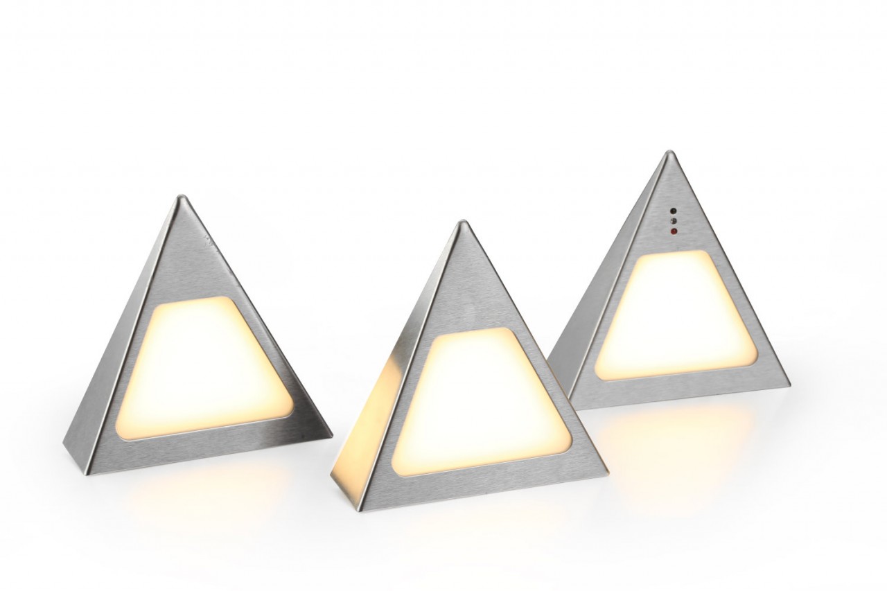Sensor LED Möbel Leuchten Set 3 x 3 Watt dimmbar von C-Light GmbH