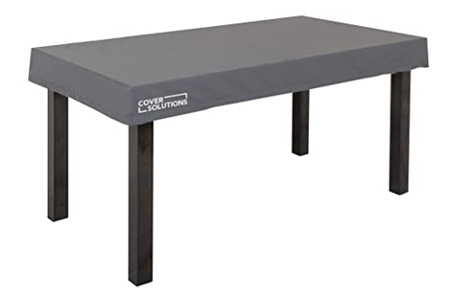 Abdeckhaube Tischplatte 200x100x15 cm, Schutzhülle, wasserfest, verschweißt, UV- und Wetterbeständig von C S