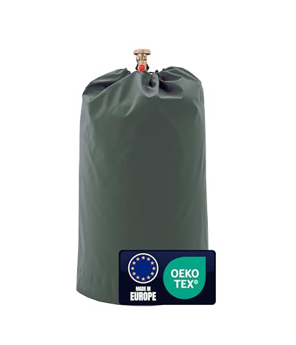 Cover Solutions® Gasflaschen Abdeckung 11kg Grün | pflegeleicht Dank Easy-Clean-Oberfläche | robust, wetterfest & UV-beständig Gasflaschen Schutzhülle | Öko-Tex Zertifiziert & Made in Europe von C S