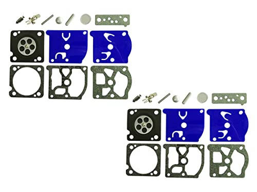 C·T·S Vergaser-Reparatur-/Umbau-Set ersetzt Walbro K1-at für Husqvarna 550XP 550XPG 455 455E 545 Walbro at-1 Vergaser (2 Stück) von C·T·S