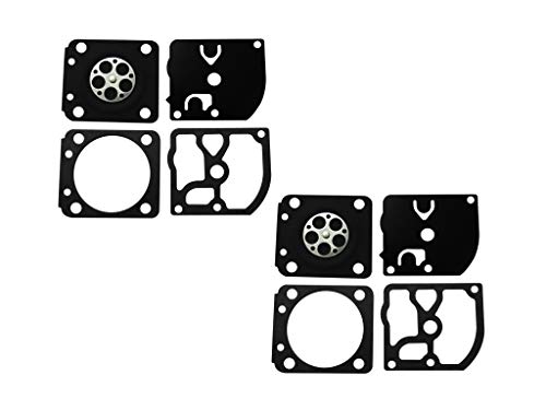C·T·S Vergaserdichtung und Membran-Set ersetzt ZAMA GND-50 für ZAMA C1Q Vergaser Stihl BG-55 BG-85 SH-55 SH-85 HS-45 FS450 (2 Stück) von C·T·S