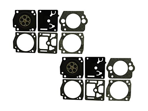 Vergaserdichtung und Membran-Set ersetzt Zama GND-110 für Zama Vergaser C3-EL43C C3-EL53 Husqvarna K760 (2 Stück) von C·T·S