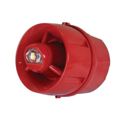 C-Tec CA447A/DR CAST Hi-Output W-2.75-9 Wall VAD c/w Voice Sounder - Deep Base, Rot C-Tec CA447A/DR CAST Hi-Output W-2.75-9 Wall VAD c/w Voice Sounder - Deep Base, Rot von C-Tec Security