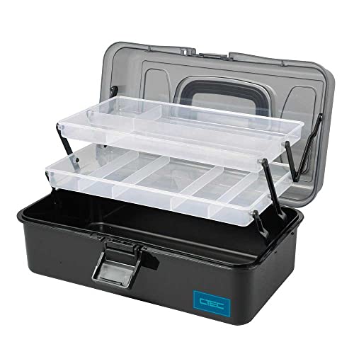 C-TEC Box 2-Tray M Tackle Box Angelkoffer - Angelkiste Gerätekiste von SPRO von c-tec